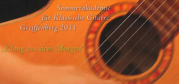 Gitarrenakademie in Greiffenberg 2011 Einladung